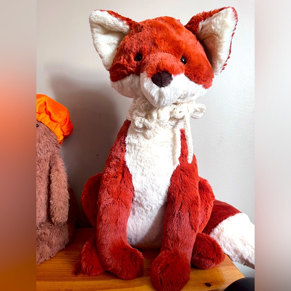Quinn fox jellycat bnwt